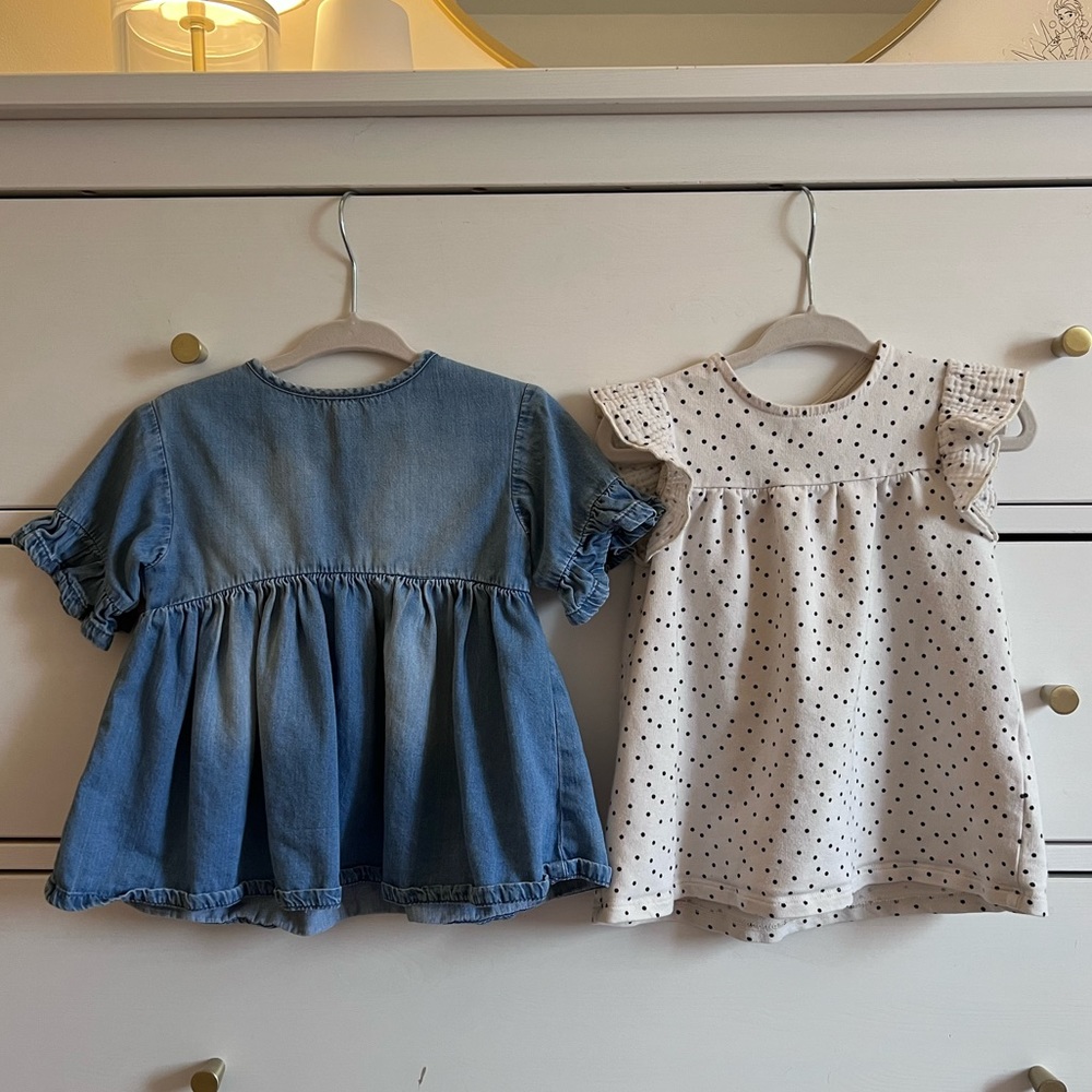 Two Zara Dresses/Tops